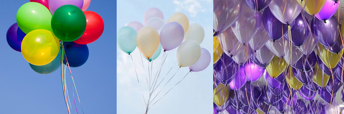 satin ribbon application Balloon String Ribbon