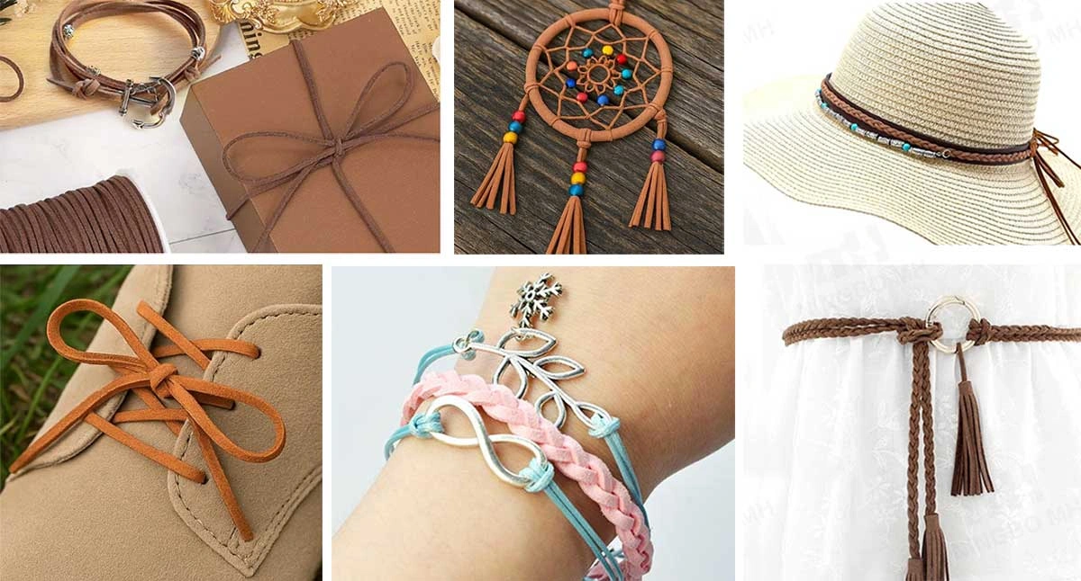 Flat suede cord Flat suede cord usage