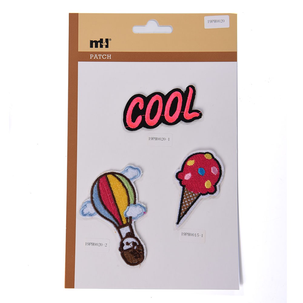 mixed sew on embroidered patches 19ph0020