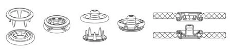 snap ring button diagram