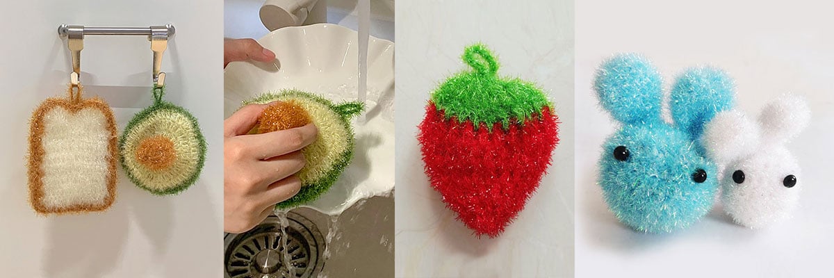 Scrubby Sparkle Yarn