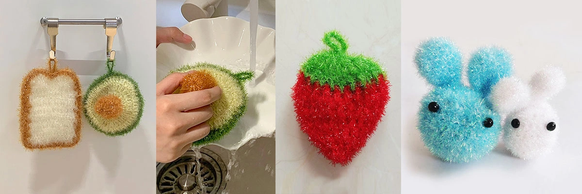 Scrubby Sparkle Yarn