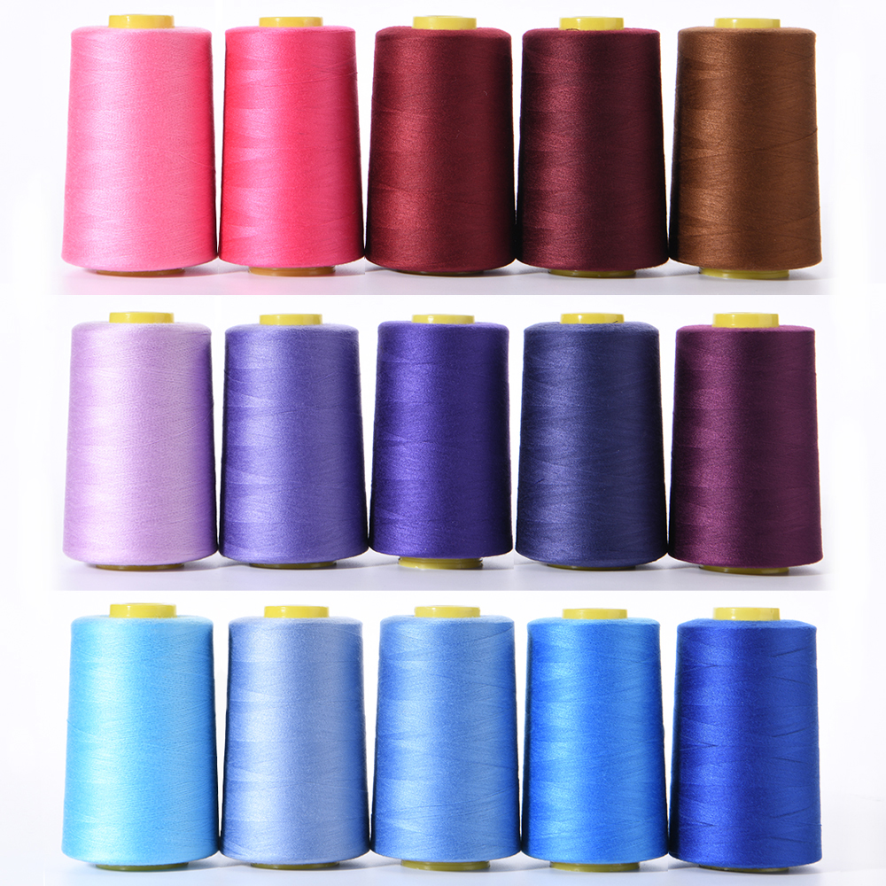 polyester sewing threads Color Card