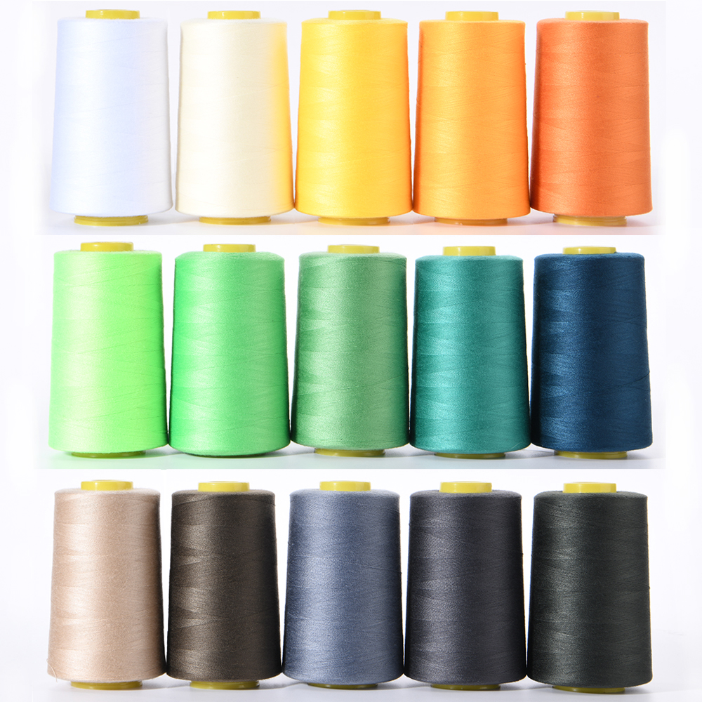 polyester sewing threads Color Card