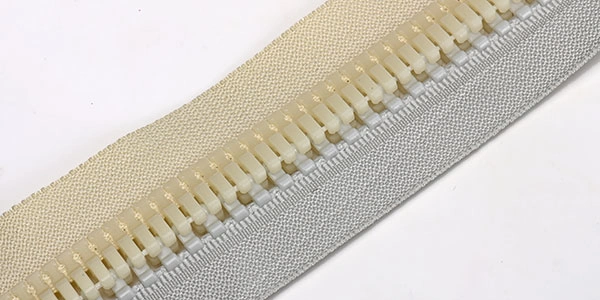 sliding zipper two tone
