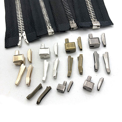 zipper insertion pin and box