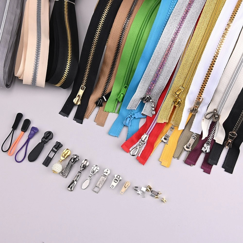 10 Sets Metal Zipper Stopper Repair Open End Sewing Tailor Fabric