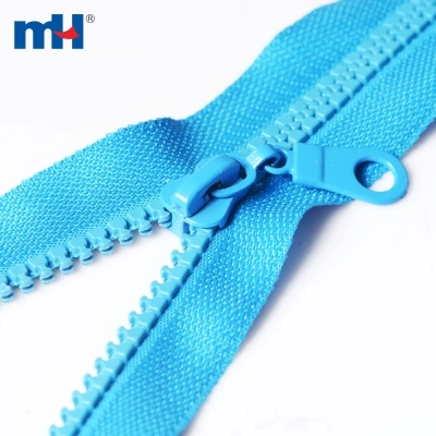 #5 Non-separating Plastic Resin Zipper