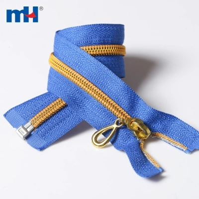 #5 Golden Teeth Nylon Zipper