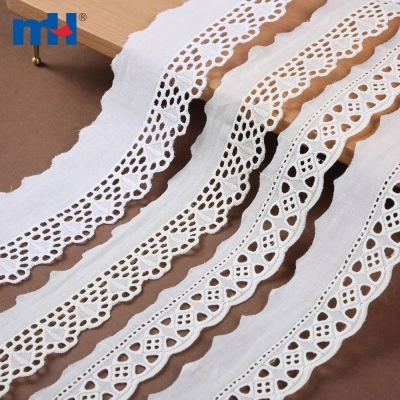 Cotton Eyelet Lace Trim