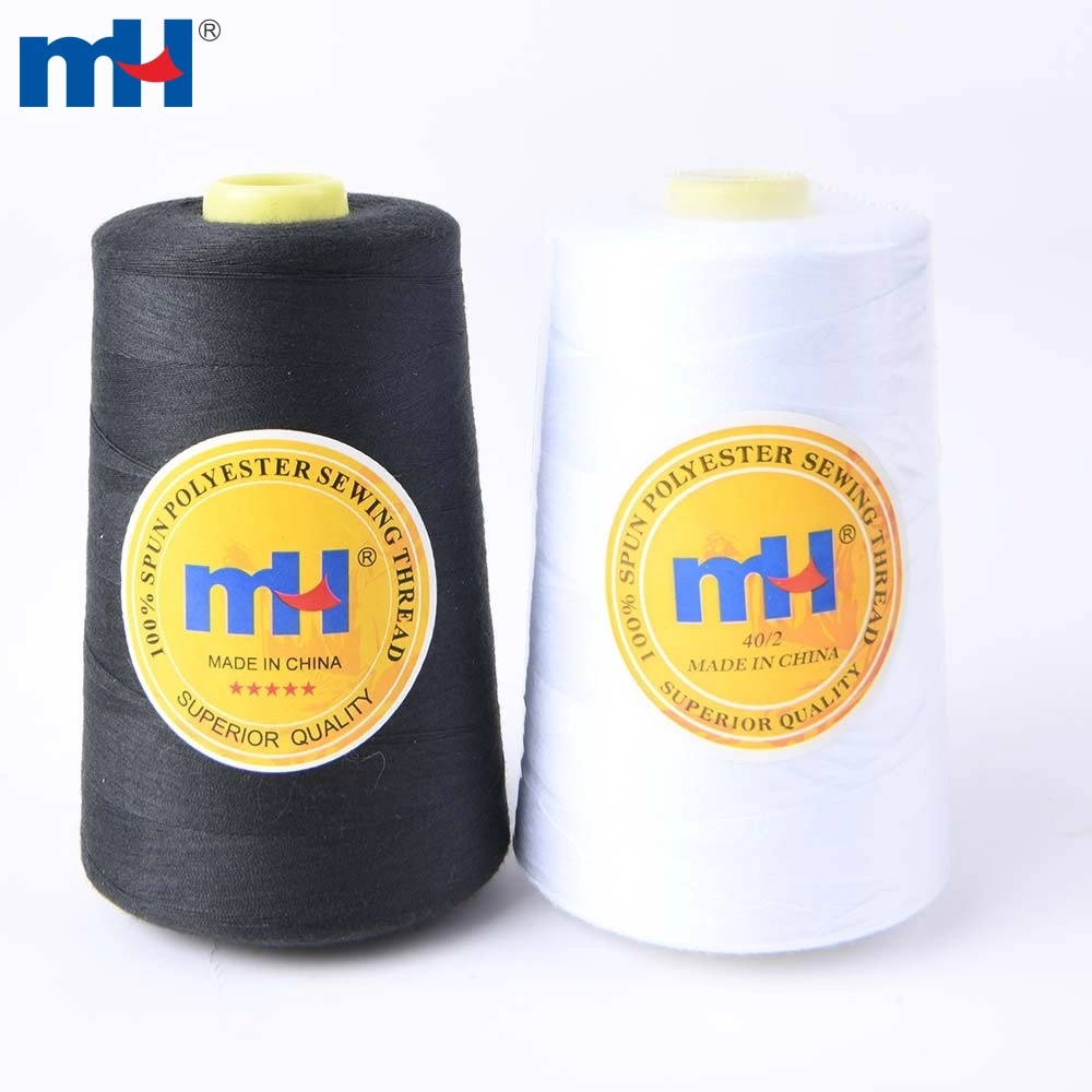 36Pcs Black and White Sewing Thread 40S/2 Prewound Bobbin Thread Size A  Polyester Thread for Sewing Machines DIY Embroidery Tool - AliExpress