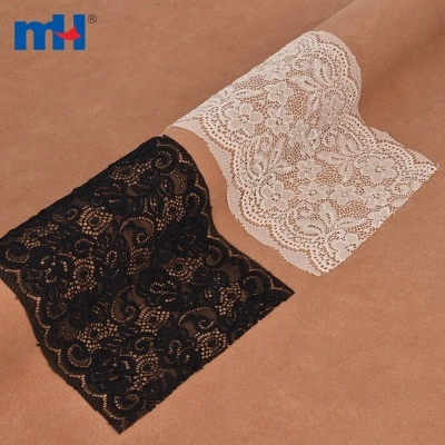 Nylon Spandex Elastic Tricot Lace Trim