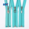 No.5 Nylon Zipper, O/E A/L Decorative Puller
