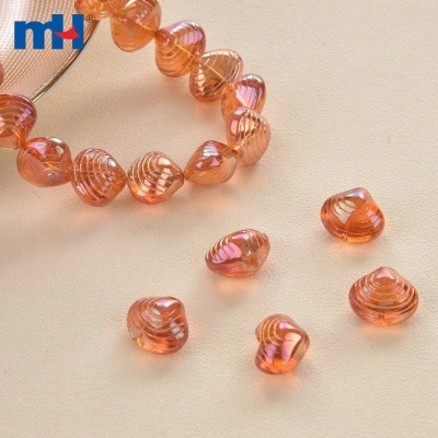 Seashell Crystal Glass Beads