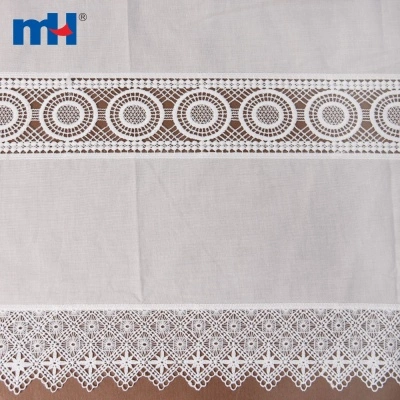 3D Embroidery Lace Fabric