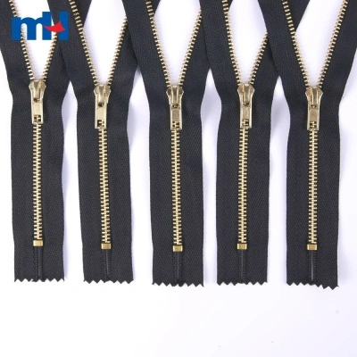 #3 Metal Brass Zipper CE AL