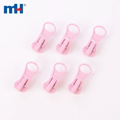 #7 Auto Lock Plastic Zipper Slider