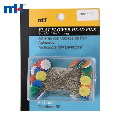 Flat Flower Head Pins