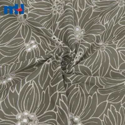 Cotton Embroidery Lace Fabric