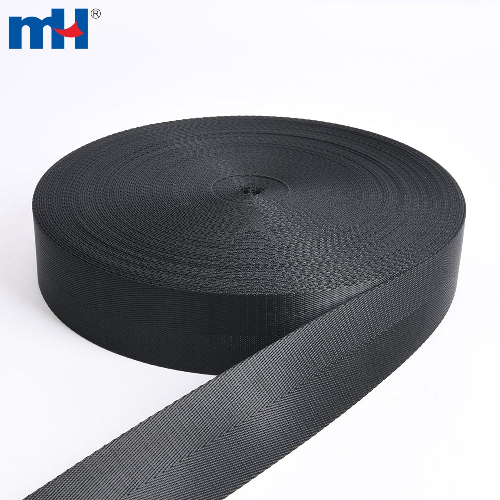 Nylon Binding Tape with Plastic Buckle Black Webbing Strap with 5 Clasps  Home Nylon String 