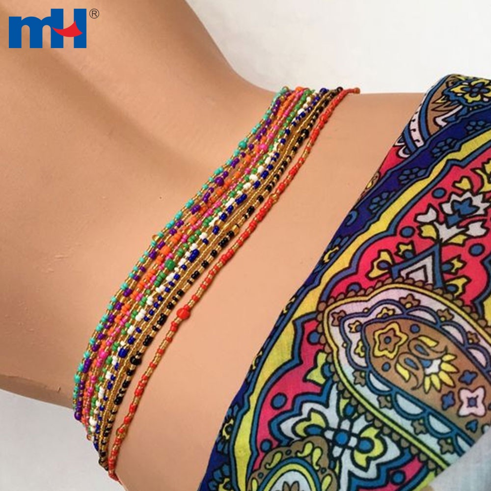 Wholesale Ghana Waist Beads Belly Beads With Material of Crystal