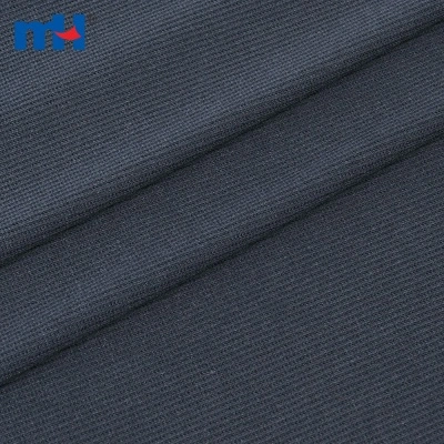 2x2 Polyester Spandex Rib Fabric