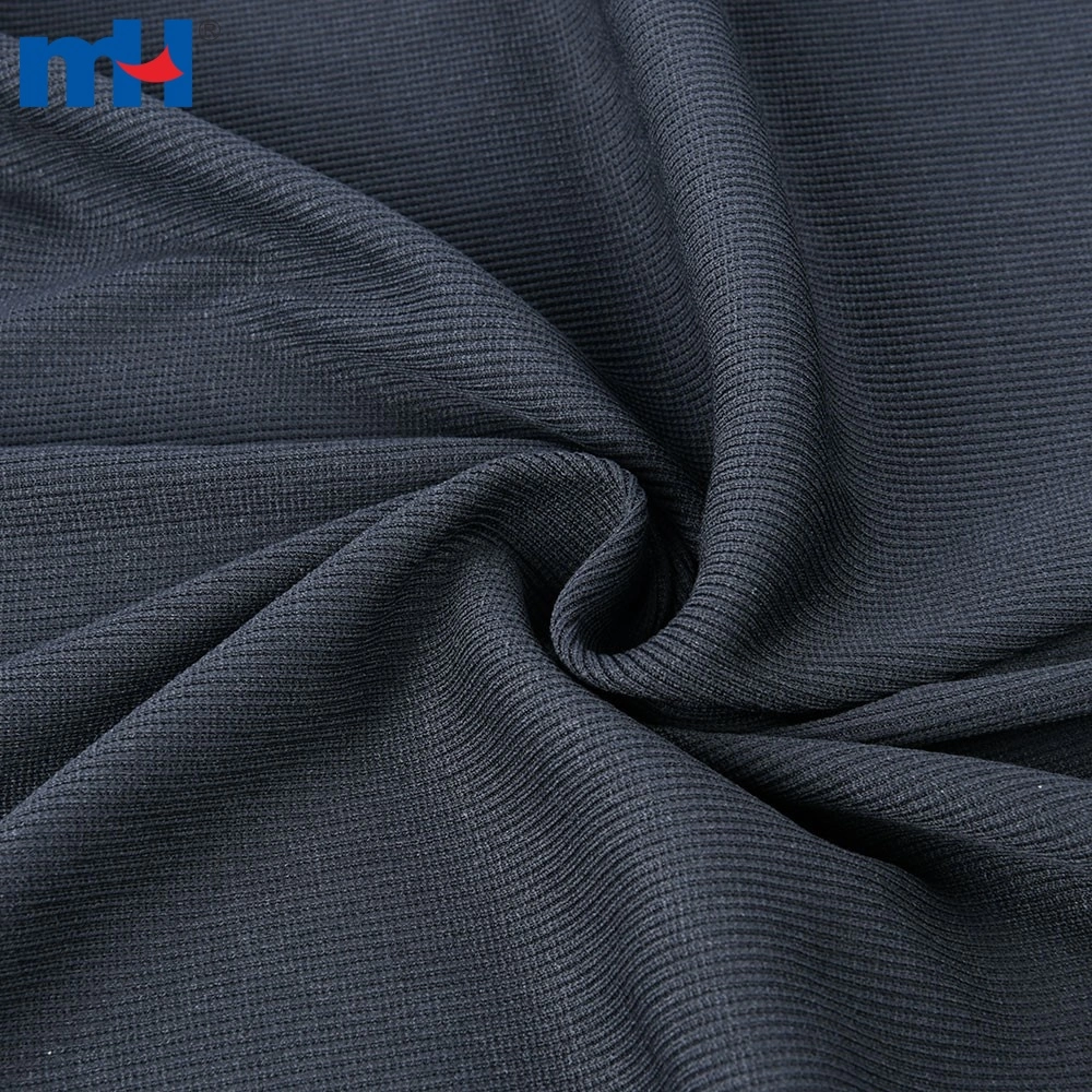 96 4 Polyester Spandex Rib Knit Fabric for Shirt Neckbands Turtlenecks Hems  Cuffs