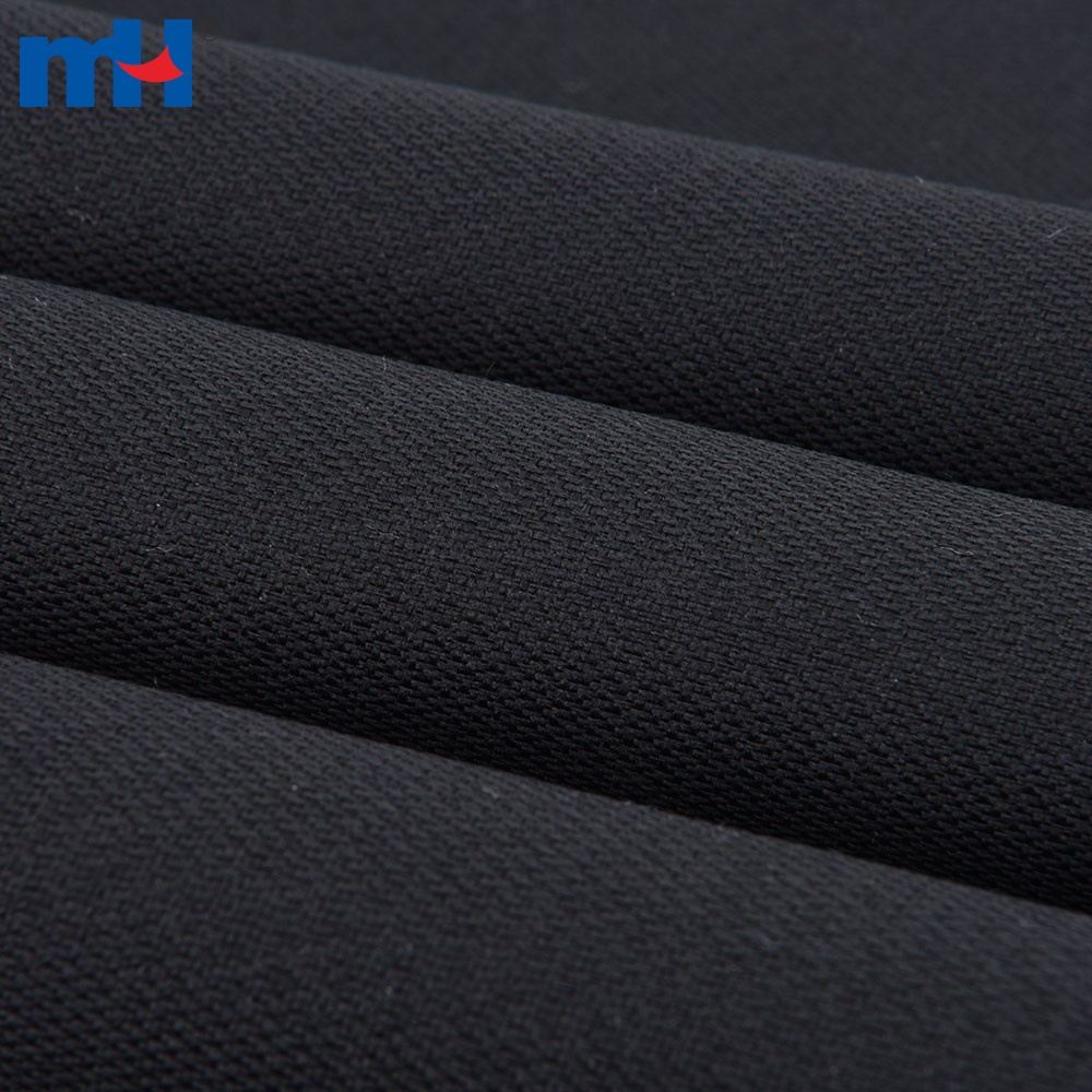 75D*120D Iron on Polyester Twill Woven Adhesive Interlining Fabric