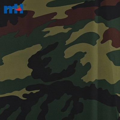 420D Woodland Camouflage Cordura Fabric