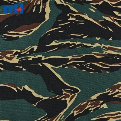 Waterprood Jungle Camo Oxford Fabric