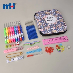 91Pcs Knitting Supplies Kit Knitting Stitch Markers Plastic Sewing