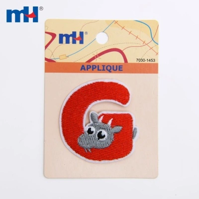 Animal Alphabet G Repair Patches