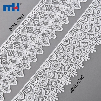 Scalloped Edge Guipure Chemical Lace