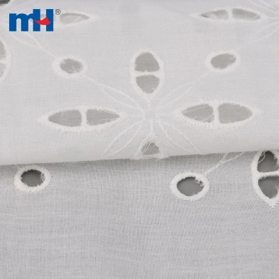 Broderie Anglaise Cotton Eyelet Lace Fabric