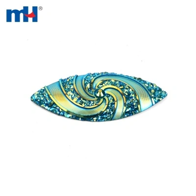 Flatback Horse Eye Resin Rhinestone