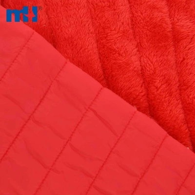 380T Nylon Taffeta Padding Quilted Fabric