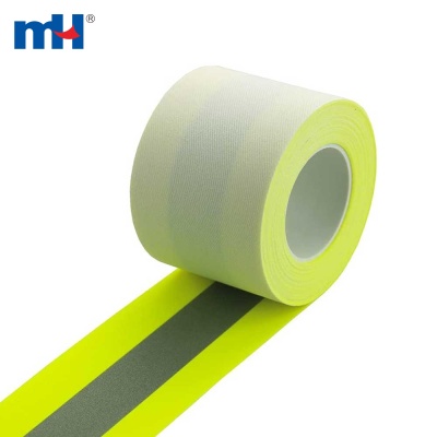 Cotton Flame Retardant Reflective Caution Tape