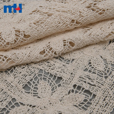 Crochet Macrame Lace Fabric