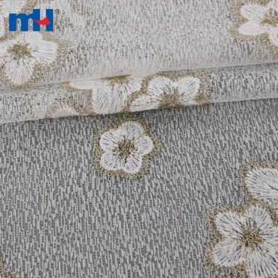 Embroidery Mesh Lace Fabric