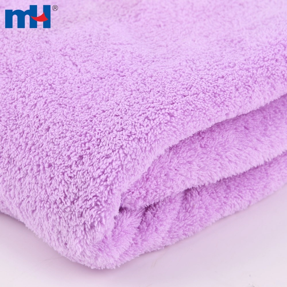 XIMI VOGUE Polyester Coral Fleece Star Rabbit Adult Towel (Purple) :  : Home & Kitchen