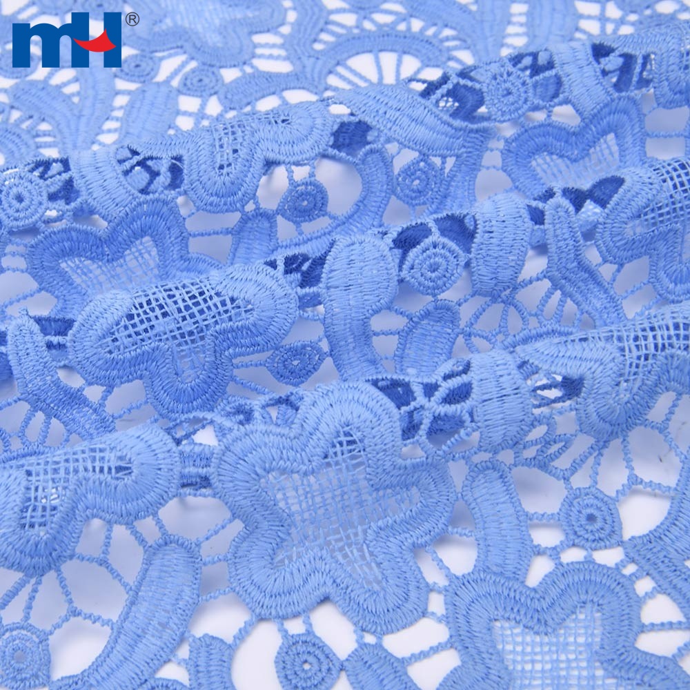 Laser Cut Embroidery Guipure Velvet Lace Fabric for Dress - China Lace and  Lace Fabric price