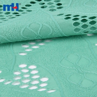 Polyester Knitted Lace Fabric
