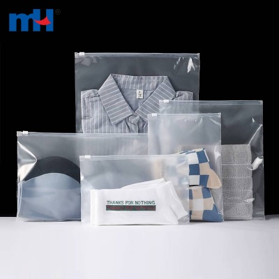 PE/EVA Resealable Zip-lock Tshirt Packaging Bags