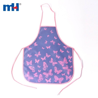 53x44.5cm Butterfly Printed Kitchen Apron