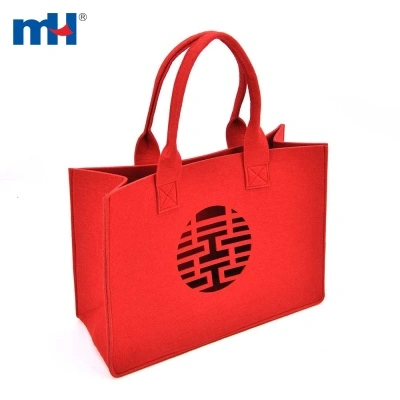 3mm Thickness Wool Felt Shopping Bag