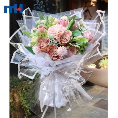 opp floral wrapping bouquet sleeves florist