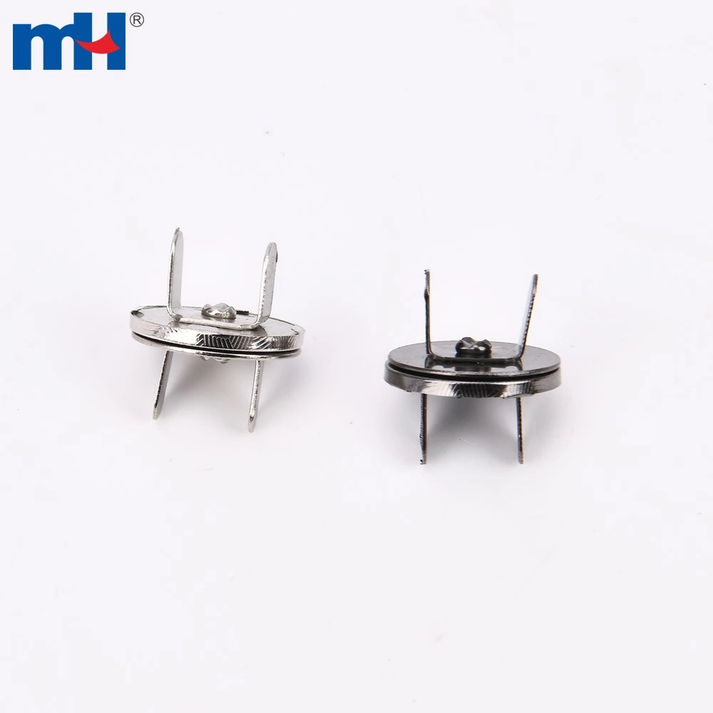 14/19/24mm Square Metal Button Magnetic Purse Snap Fastener Clasps Closure  For DIY Bag Parts