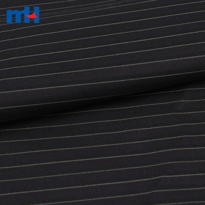 Striped TR Suiting Fabric