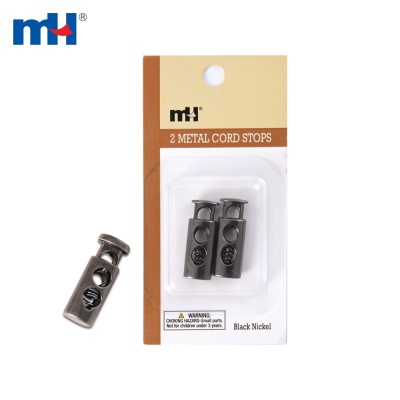 2 Holes Metal Cord Stopper