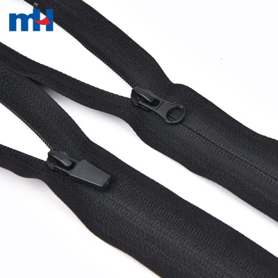 #5 Reverse Nylon Zippers